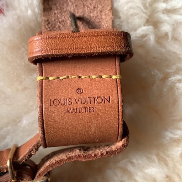 Louis Vuitton luggage tag and poignet set, vintage - Picture 4 of 9
